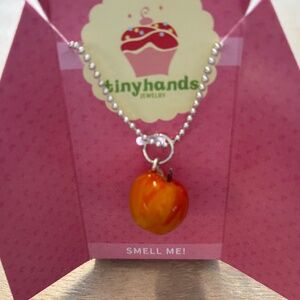 Scented necklace handcrafted by tinyhands jewelry. NWOT